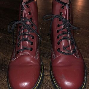Brick Red Doc Martens